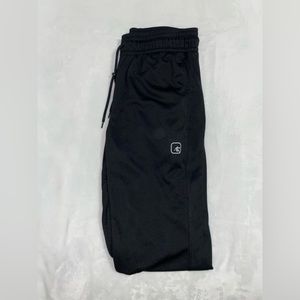 like new, black AND1 men’s joggers